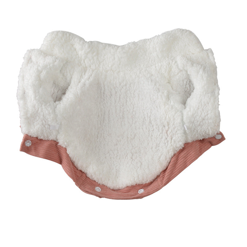 Koreanischer Doppel-Layer-Fleece-Hundekittel