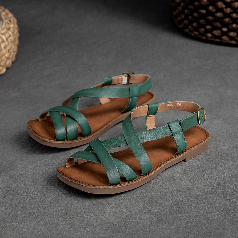 Bequeme, atmungsaktive Sandalen mit offener Spitze