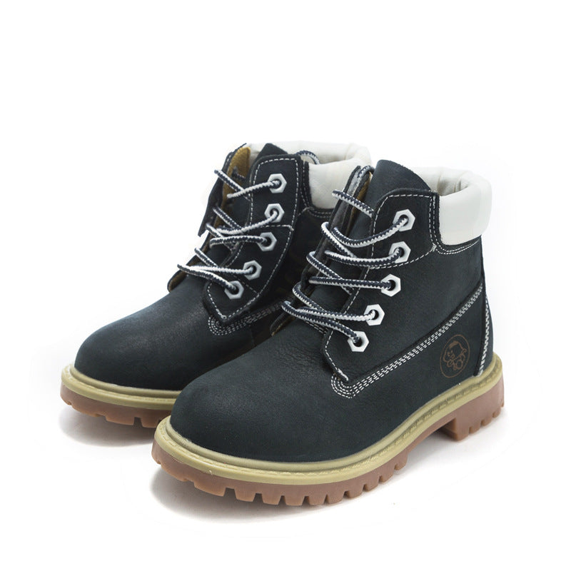 Kurze Eltern-Kind-Schneestiefel für Kinder