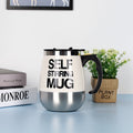 Selbstrührende Kaffeetasse aus Edelstahl | LuxeStyle