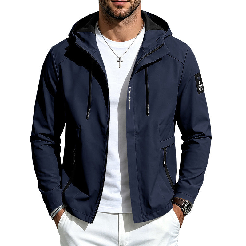 Leichte Kapuzenjacke für Herren