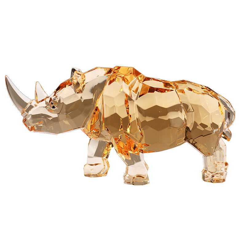 Nashorn-Dekoration aus Acryl – Bild 4 | LuxeStyle