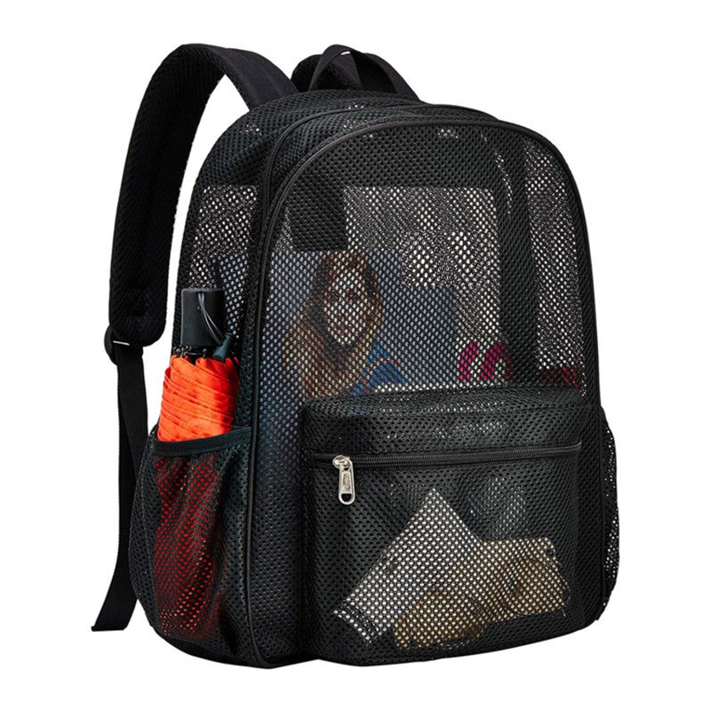 Mesh Rucksack Transparent & Leicht