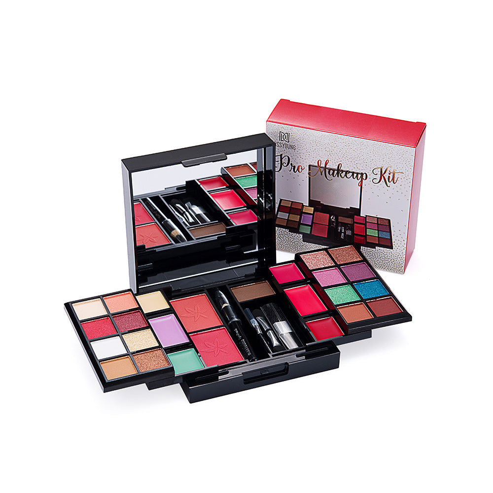 Makeup-Palette: Augen-, Lippen- und Augenbrauen-Puder | LuxeStyle