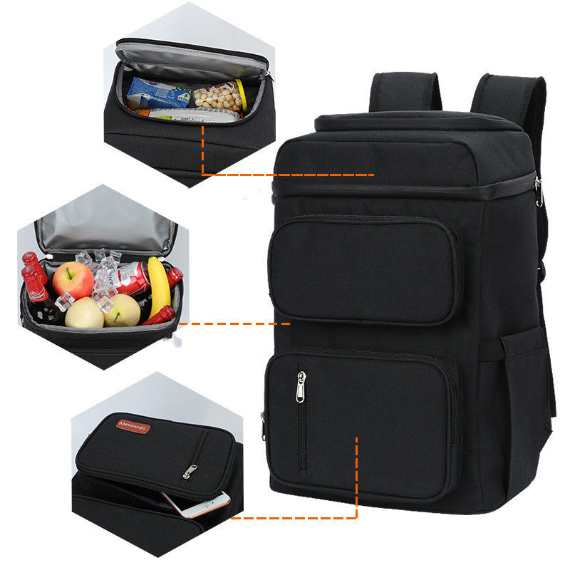 Doppel-Isolierrucksack für Outdoor & Picknick – Bild 2 | LuxeStyle