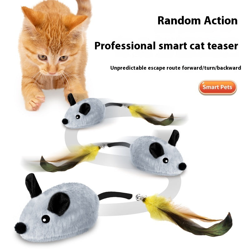 Interaktive Katzenmaus mit Ladefunktion