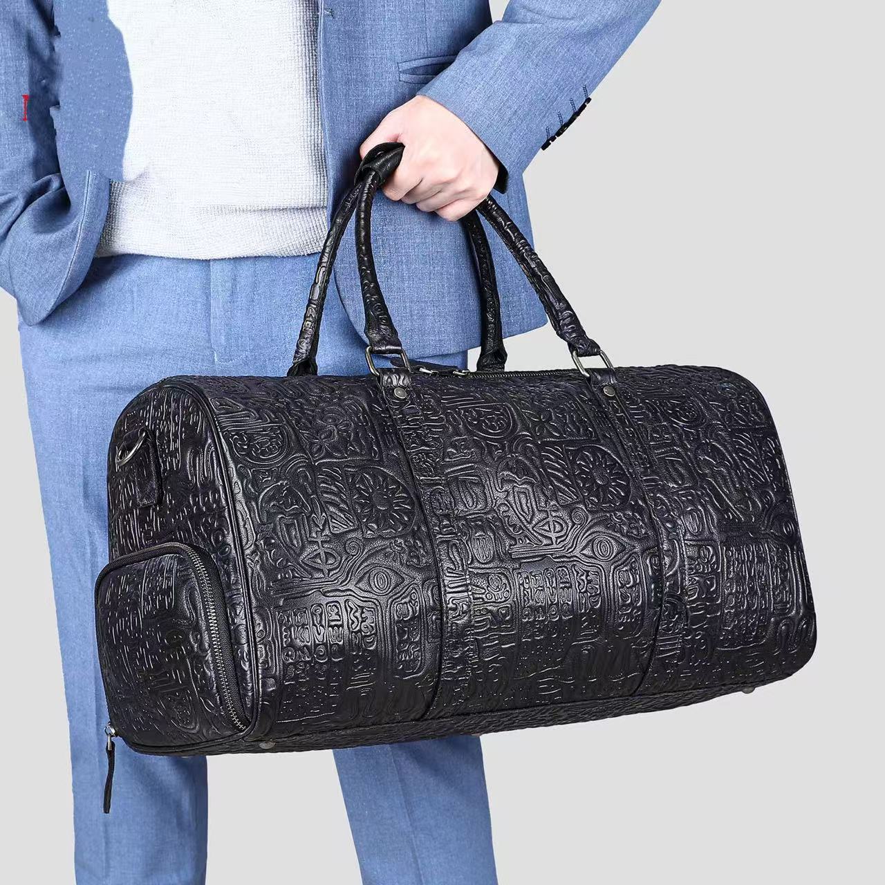 Retro Präge-Design Handtasche für Herren