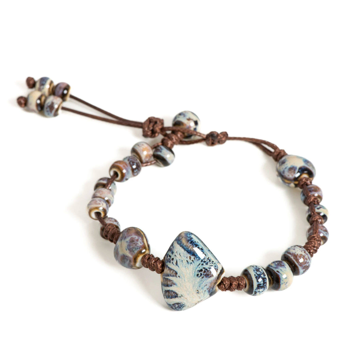 Verstellbares Armband mit Schmetterling und Keramik – Bild 5 | LuxeStyle