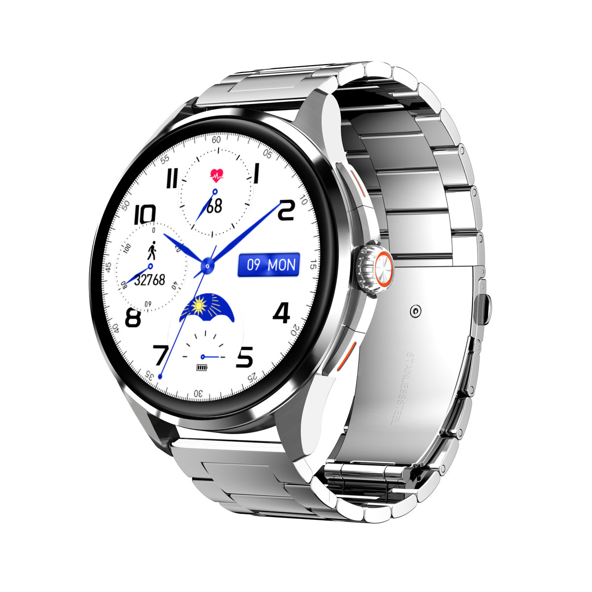 Smartwatch mit Silikonarmband und NFC – Bild 6 | LuxeStyle