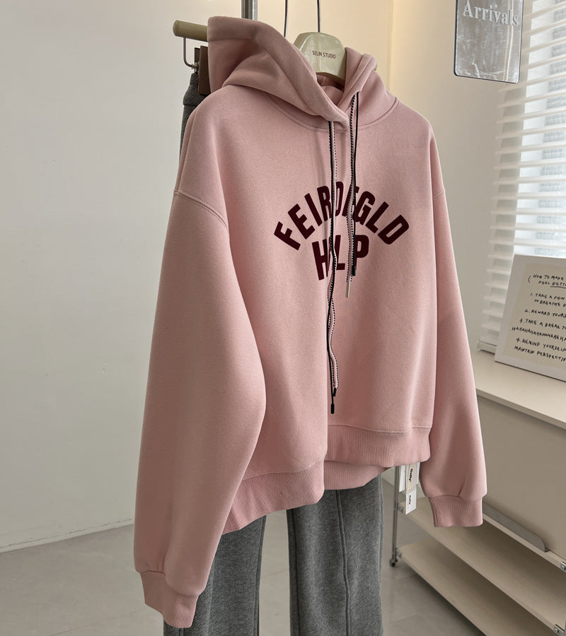 Lässiges Kapuzen-Sweatshirt für Damen
