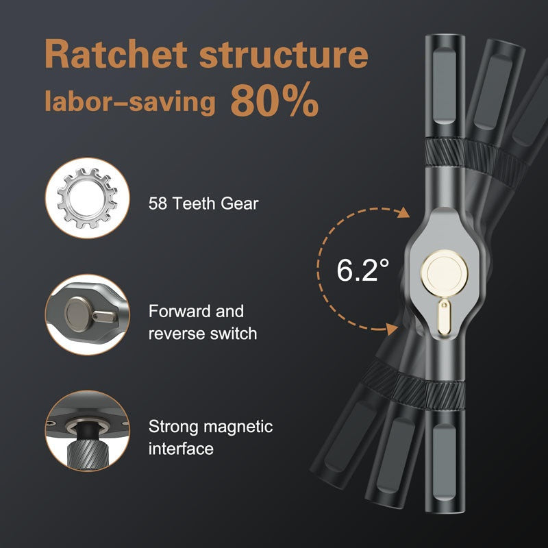 24-in-1 Ratschenschraubendreher-Set – Bild 5 | LuxeStyle