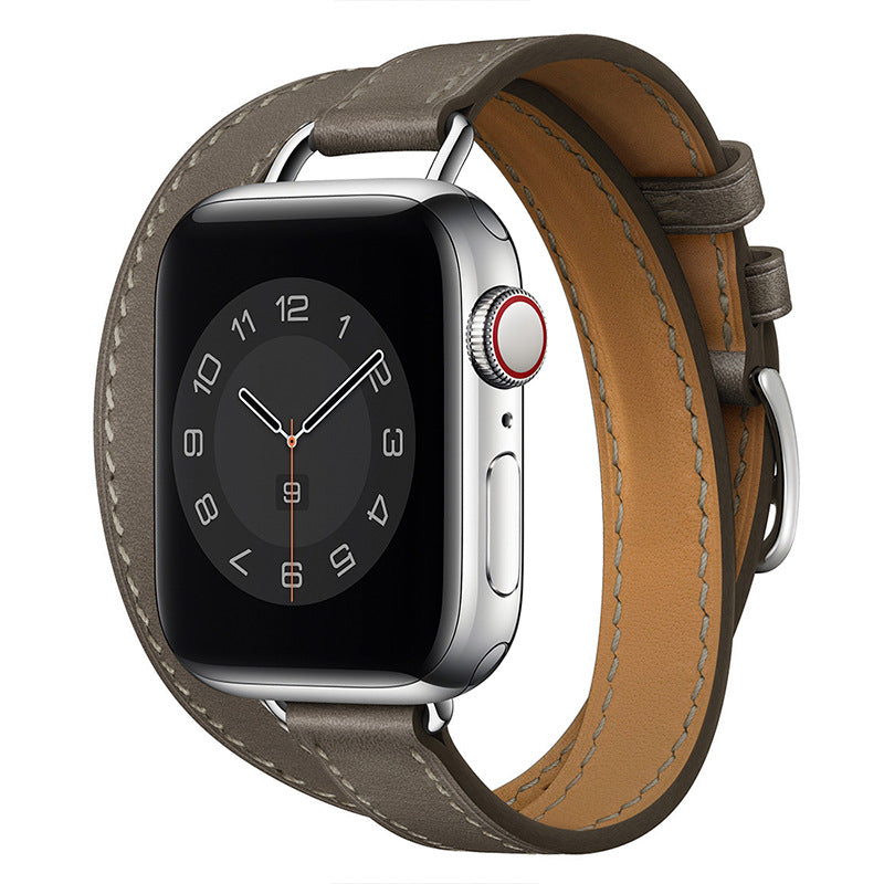 Armband für Apple Watch, Leder, schmal – Bild 4 | LuxeStyle