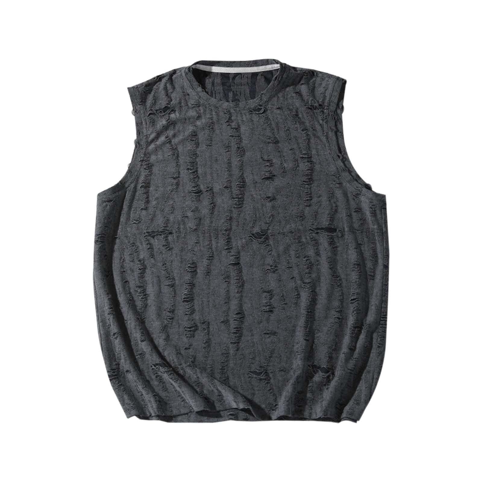 Geripptes Streetwear-Tanktop für Herren