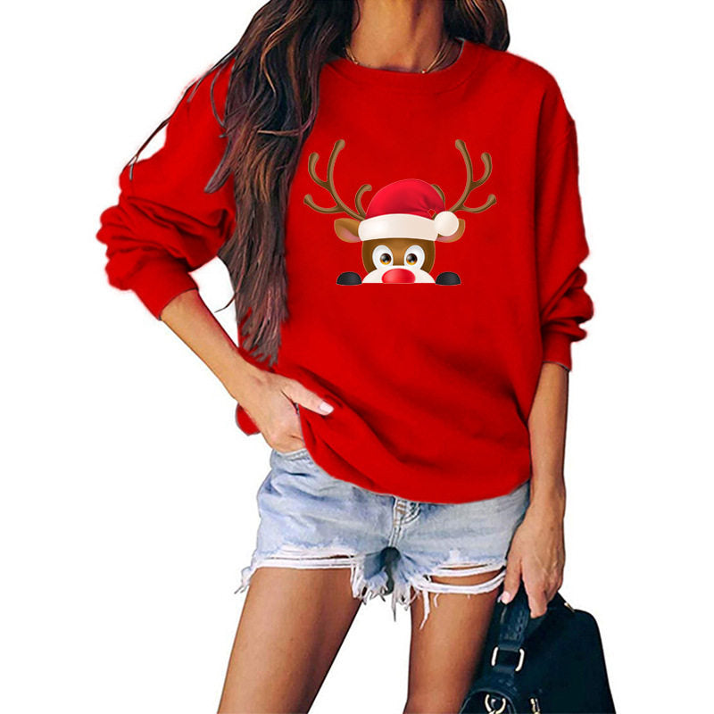 Weihnachts-Pullover Rot