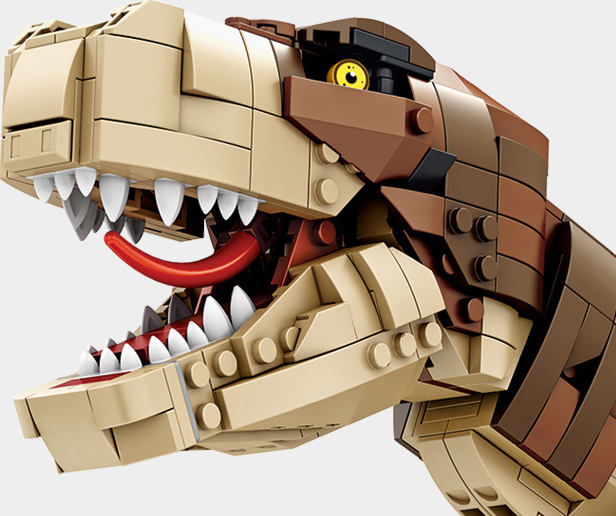 Riesiger T-Rex Bausteine für Kinder – Bild 8 | LuxeStyle
