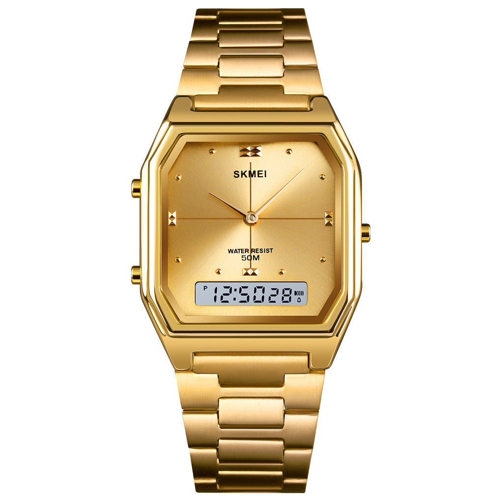 Herren-Multifunktions-Armbanduhr wasserdicht mit Wecker