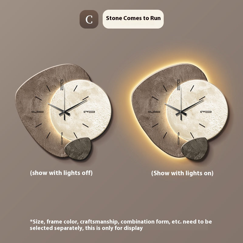 Wanduhr mit UV-Design