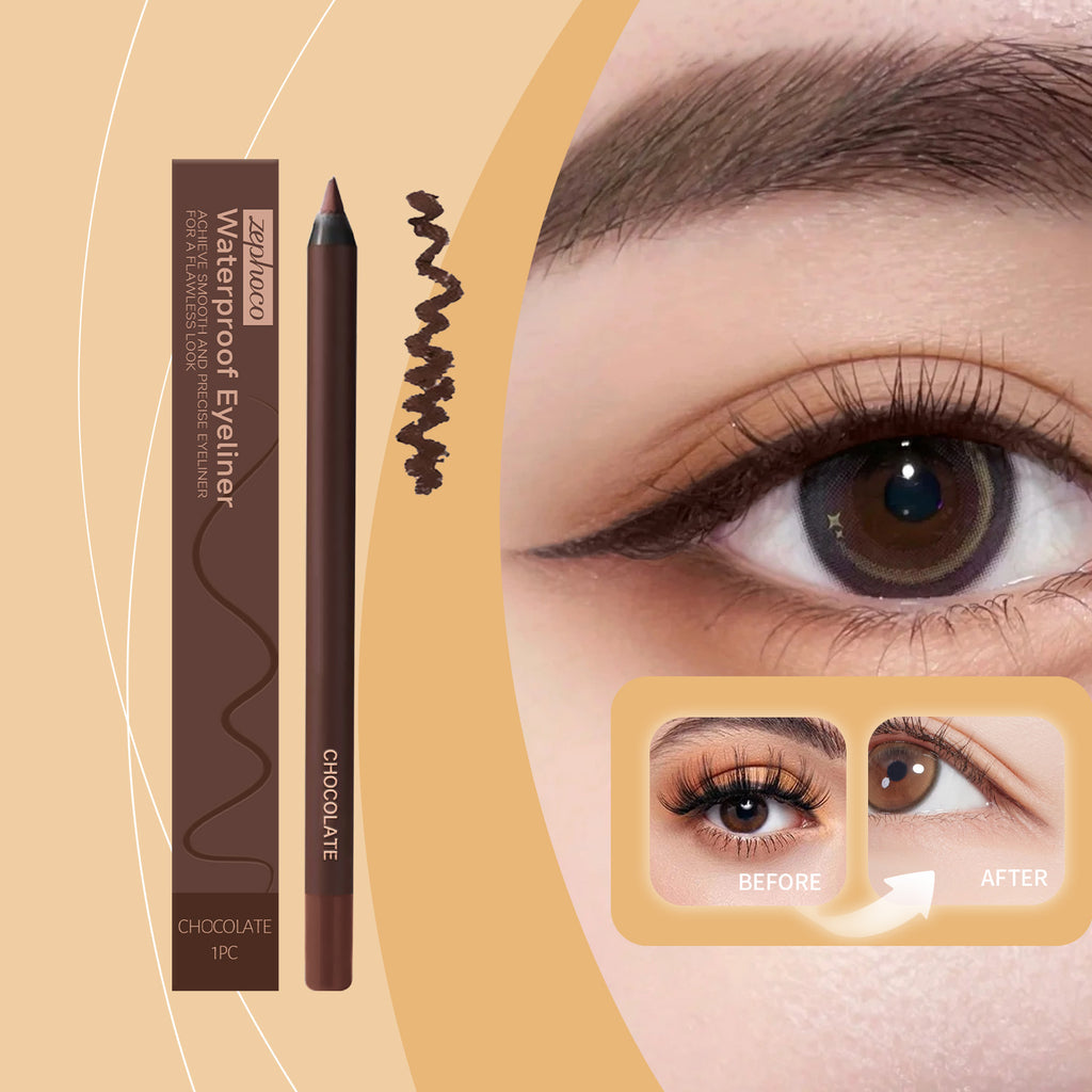 Wasserfester Eyeliner Stift Schokobraun – Ansicht 6