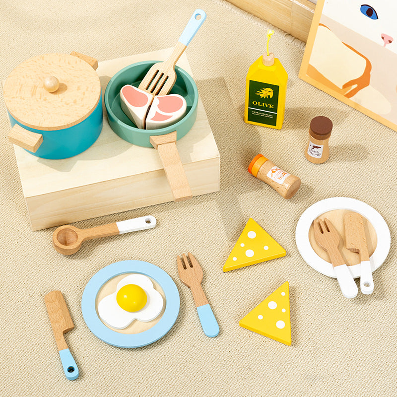 Mini-Holzküche für Kinder – Bild 2 | LuxeStyle