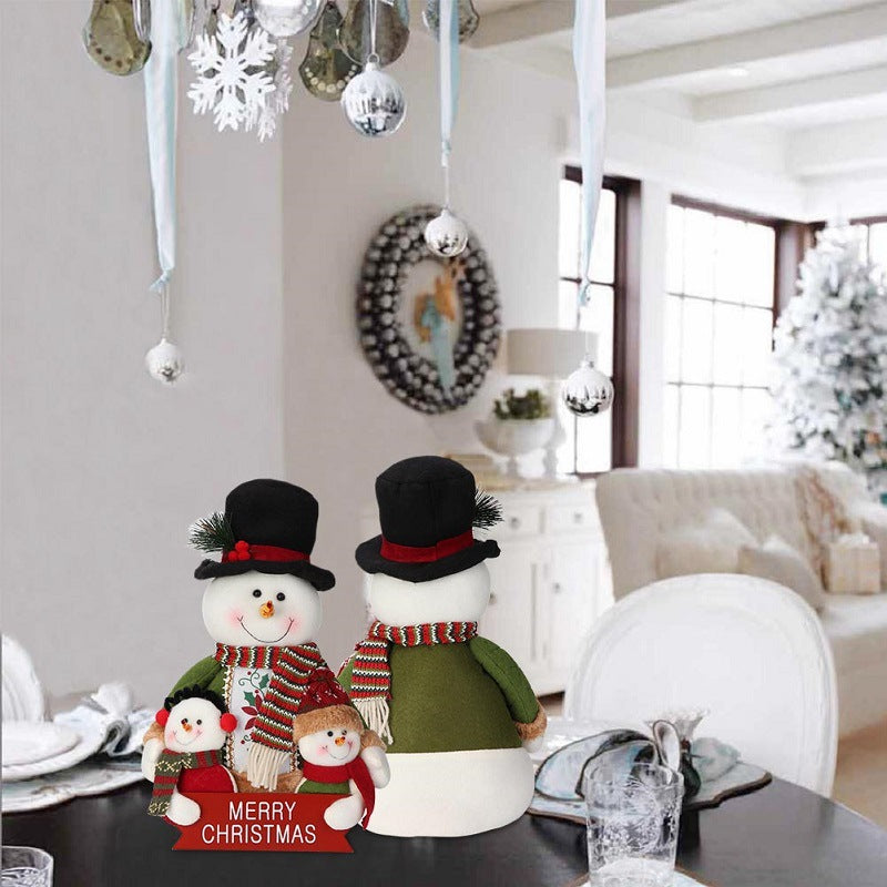 Weihnachtsfigur Weihnachtsmann oder Schneemann – Bild 3 | LuxeStyle