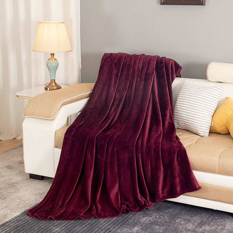 Kuschelige Coral Fleece Decke