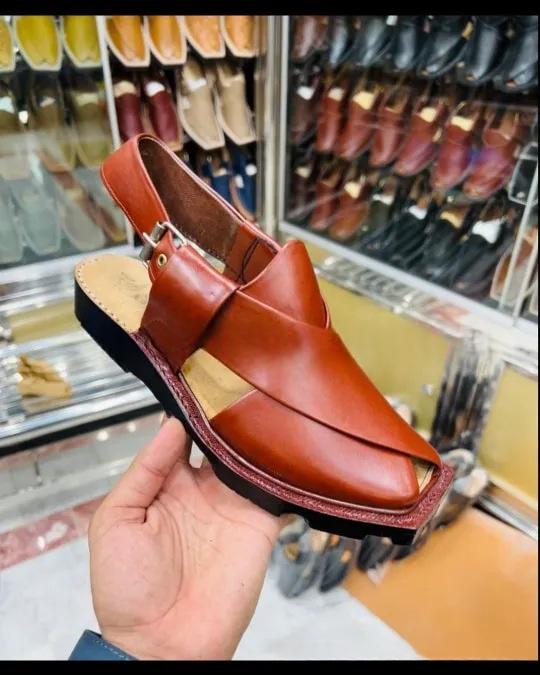Herren Sandalen aus geflochtenem Leder