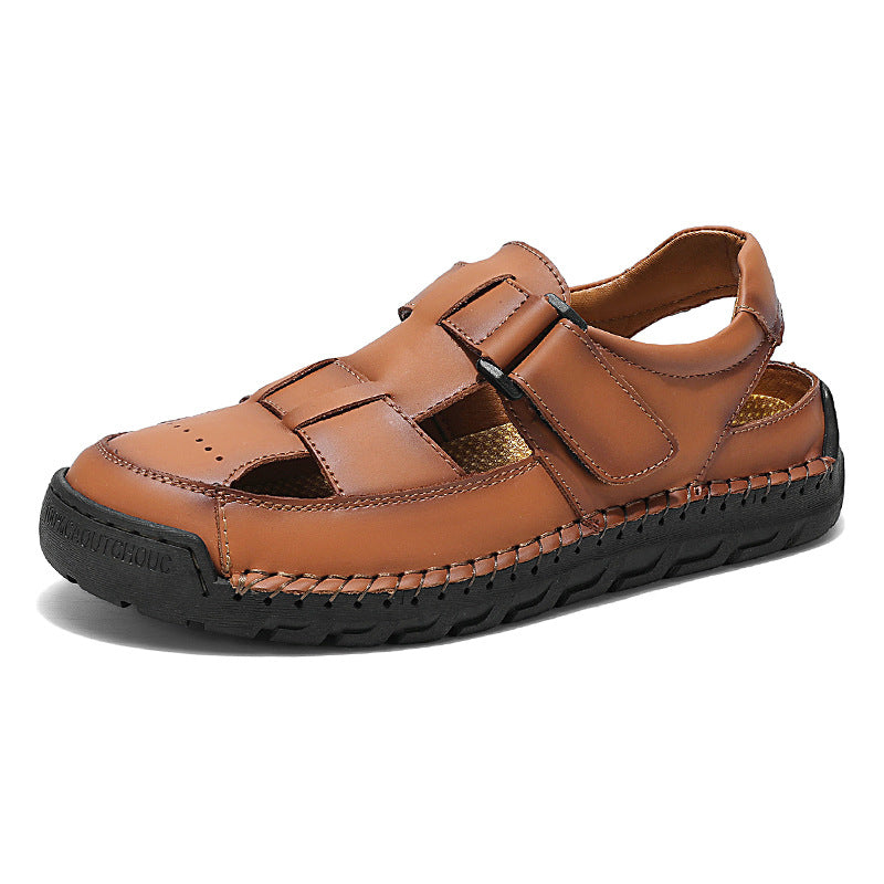 Herren Leder-Sandalen Adriano