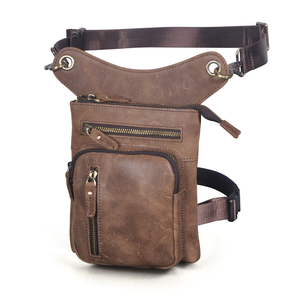Leder-Beintasche im Retro-Stil – Bild 5 | LuxeStyle