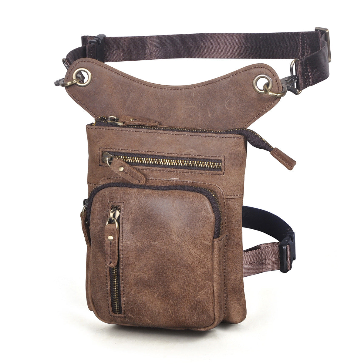 Leder-Beintasche im Retro-Stil – Bild 5 | LuxeStyle