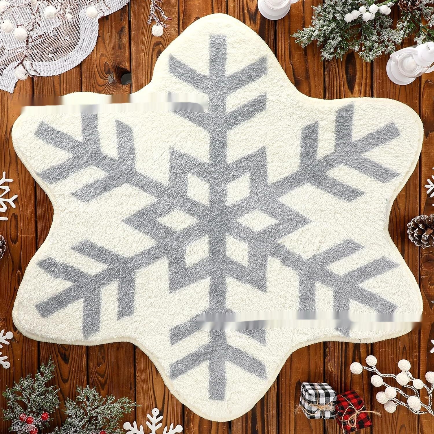 Weihnachts-Teppich, leicht zu reinigen