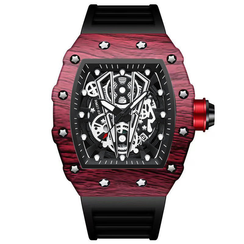 Wasserdichte Quarz-Herrenuhr im sportlichen Design – Bild 2 | LuxeStyle