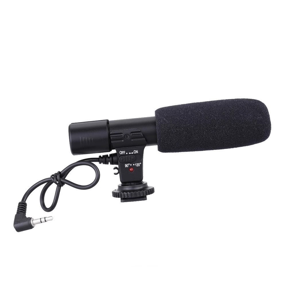 Stereo-Kameramikrofon für professionelle Interviews