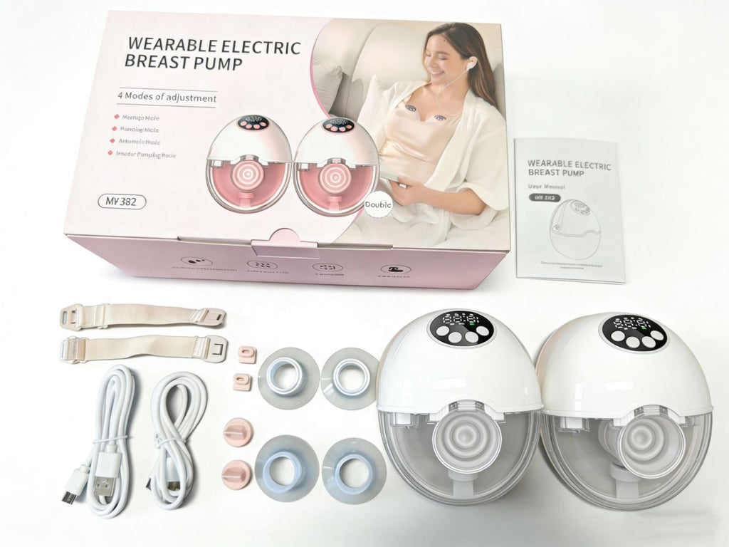 Tragbare elektrische Milchpumpe (ein- oder doppelseitig)