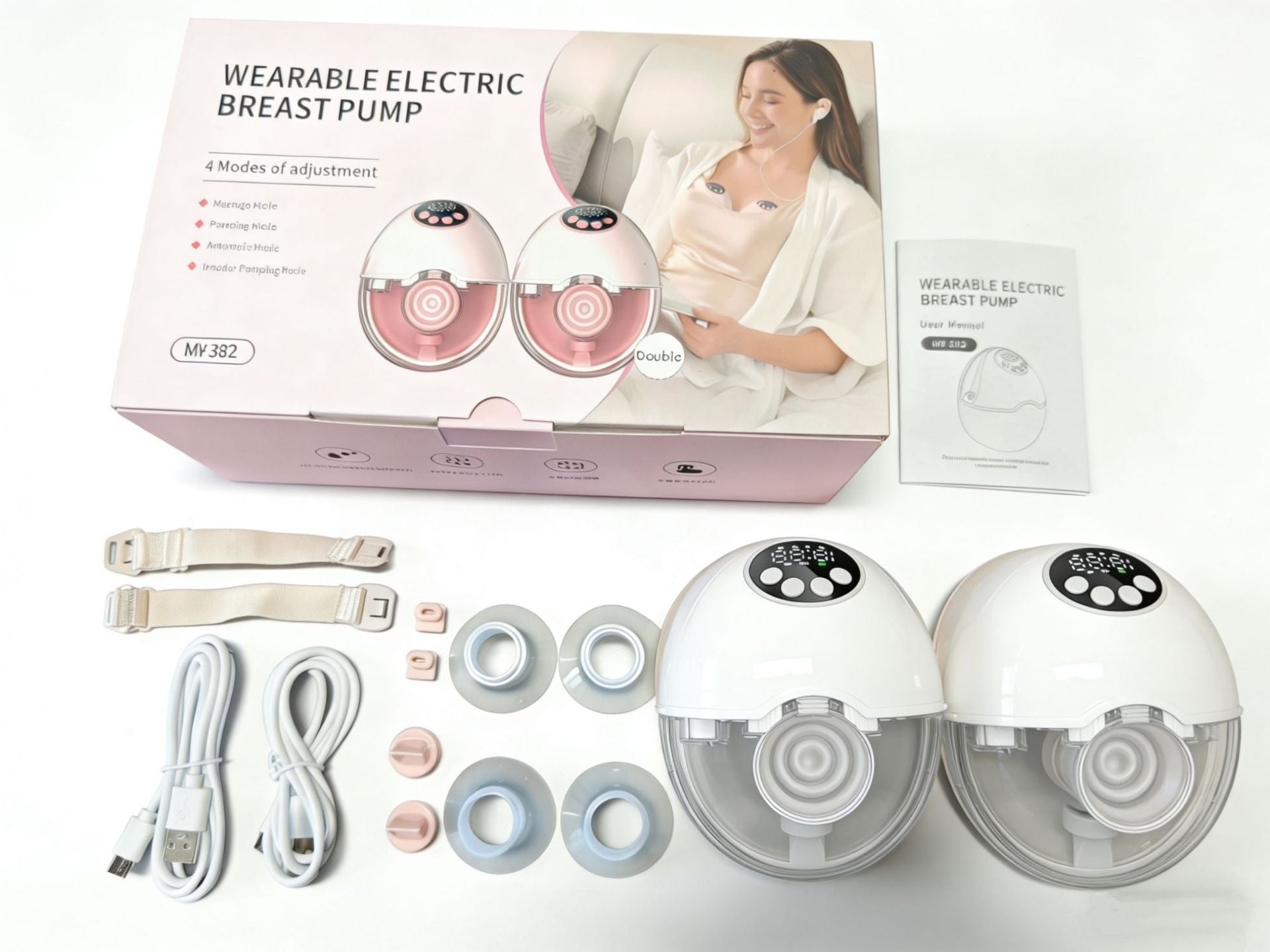 Tragbare elektrische Milchpumpe (ein- oder doppelseitig)