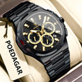 Herrenuhr mit Leuchtfunktion und Wasserschutz – Bild 6 | LuxeStyle
