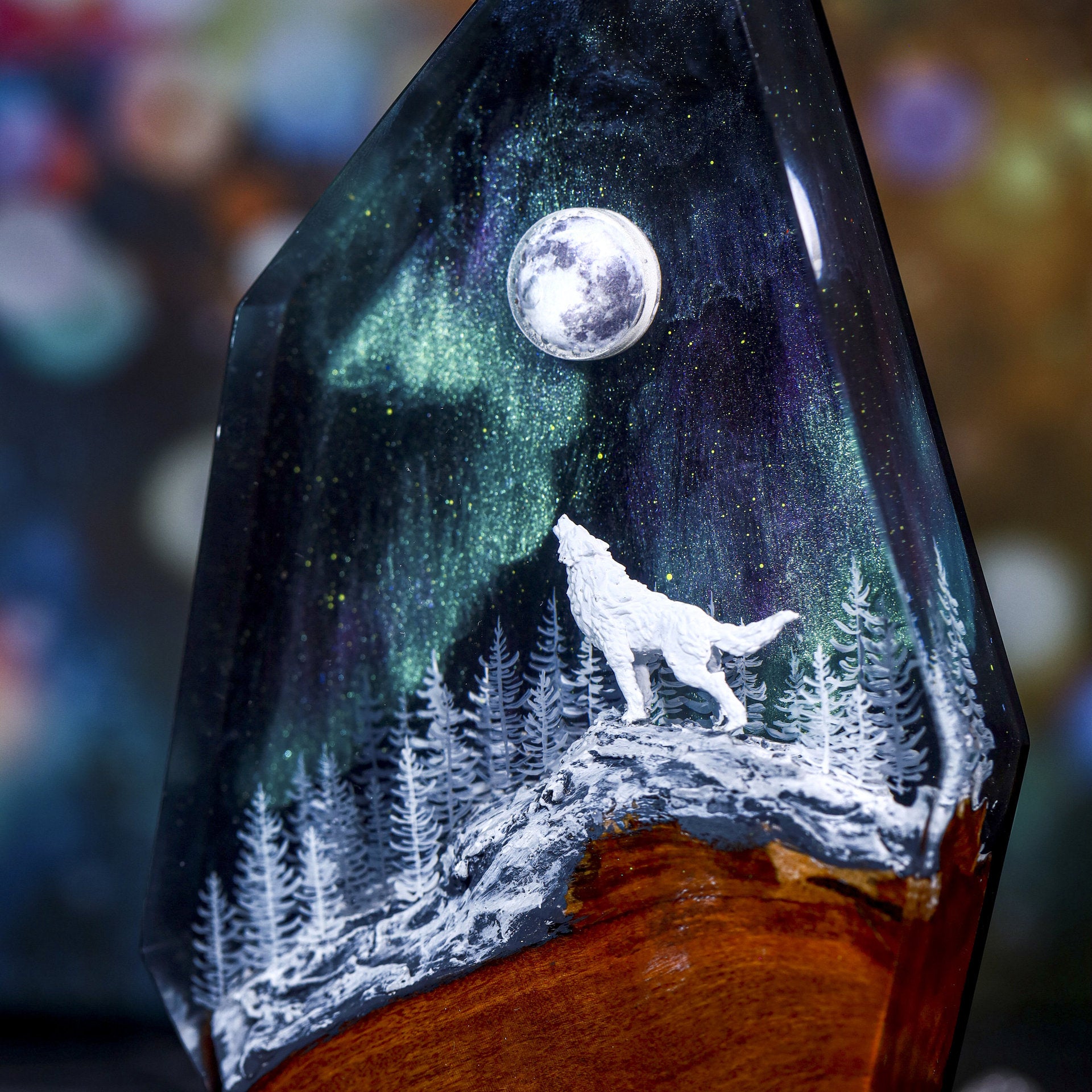 Schneewolf-Lampe