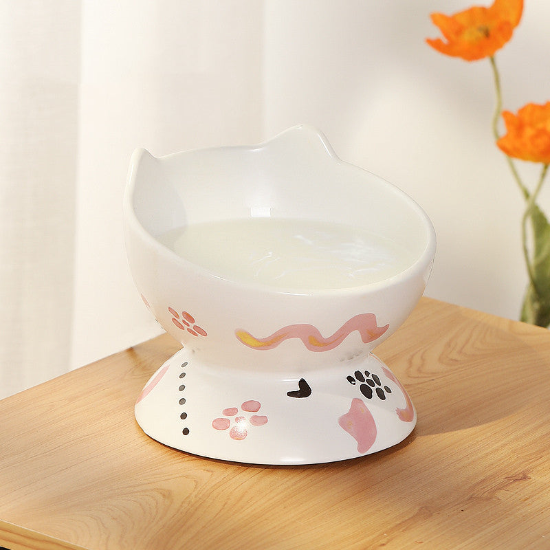 Keramik Futternapf mit hohem Fuss – Bild 4 | LuxeStyle