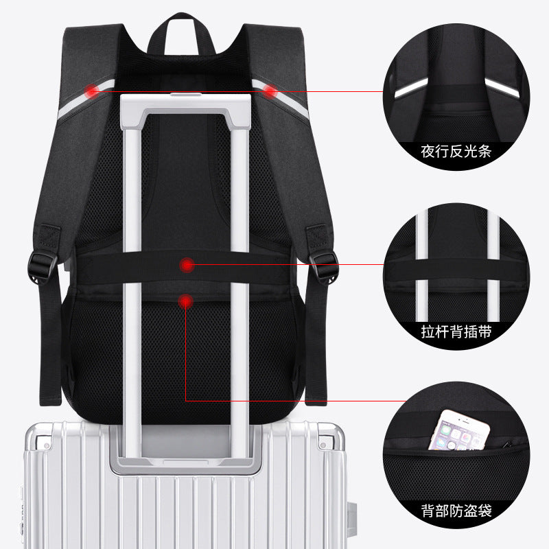 Sicherheits-Tasche mit USB-Ladefunktion – Bild 7 | LuxeStyle