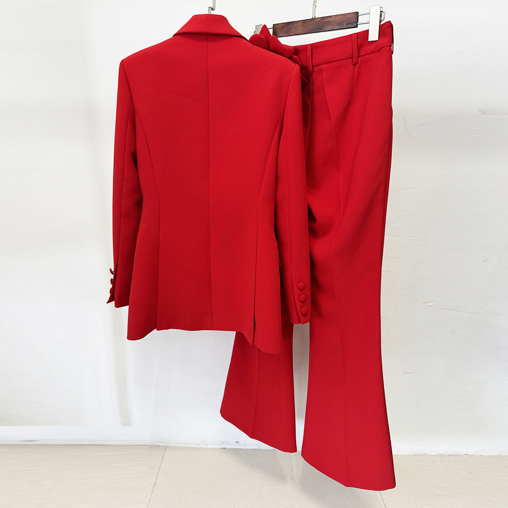 Blumen-Anzug-Set für Damen