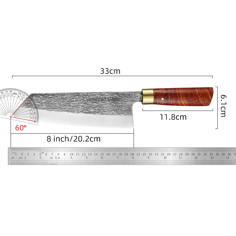 Küchenmesser aus Chrom-Carbon-Edelstahl – Bild 4 | LuxeStyle