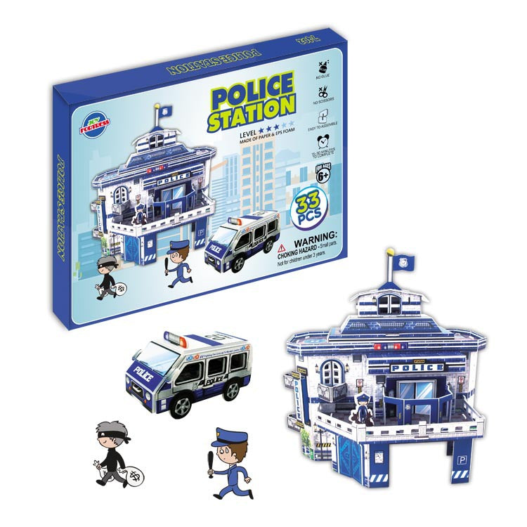 Stadtstrasse 3D-Puzzle aus Papier – Bild 4 | LuxeStyle