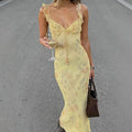 Vintage Kleid mit Slim-Strap
