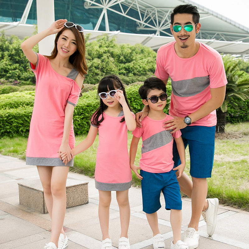 Koreanische Familien-Outfits für Eltern und Kinder