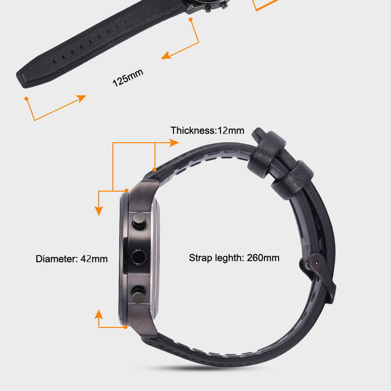 Outdoor Smartwatch mit Höhenmesser & Kompass – Bild 5 | LuxeStyle