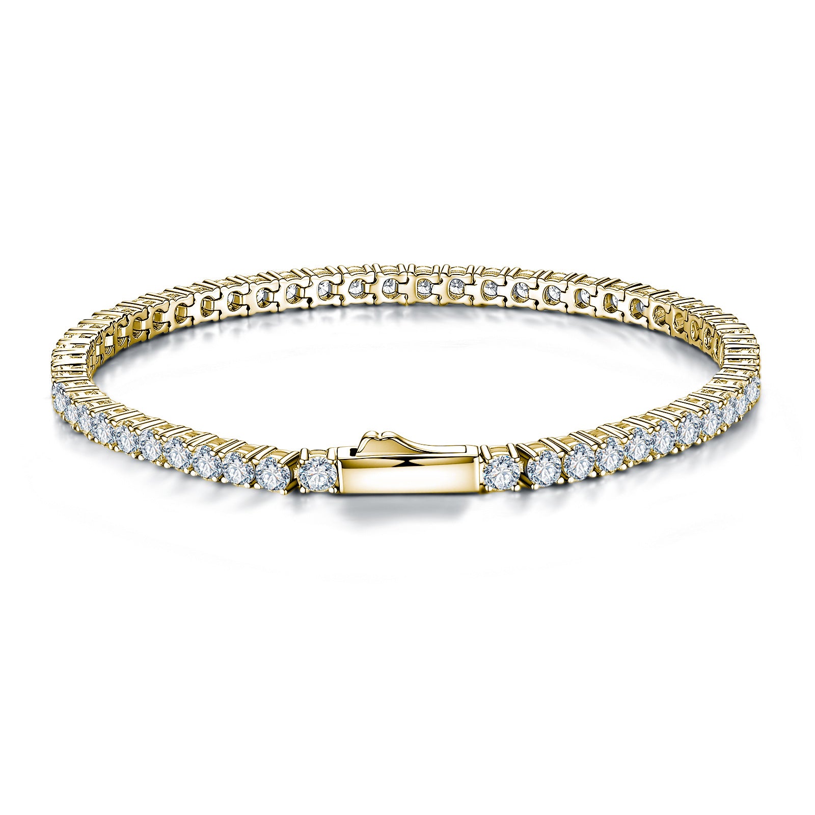 Mozanit Tennisarmband