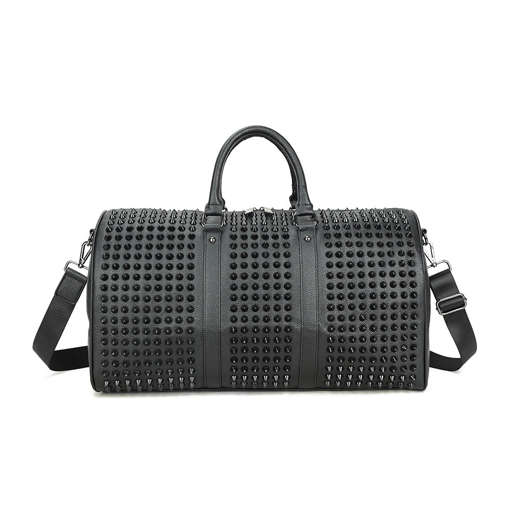 Reisetasche mit Nieten, gross