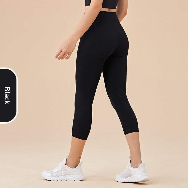 High-Waist Cropped Leggings für Damen