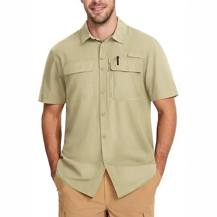 Leichte Outdoor-Herrenbluse