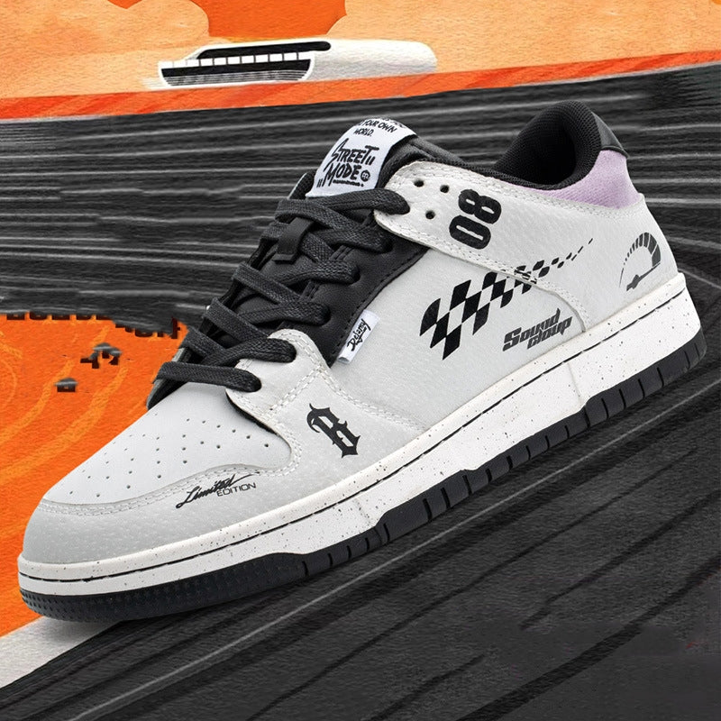 Graffiti Sportschuhe mit Plateau – Bild 4 | LuxeStyle