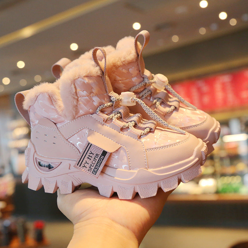 Gefütterte Kinder-Schneestiefel – Bild 2 | LuxeStyle